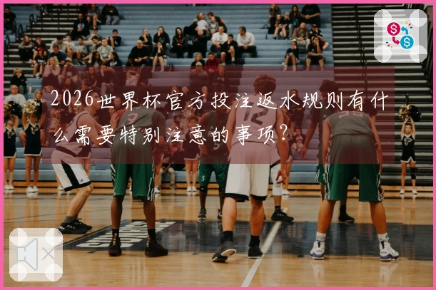 2026世界杯官方投注返水规则有什么需要特别注意的事项？