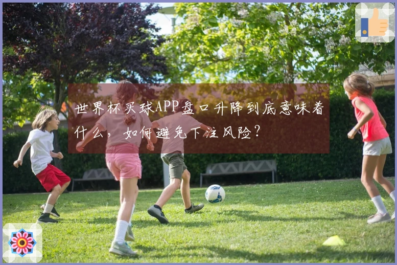 世界杯买球APP盘口升降到底意味着什么，如何避免下注风险？